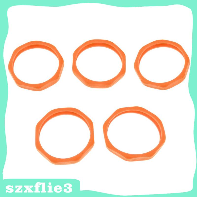 Set 5 Vòng Silicone Chống Trượt Cho Micro Hát Karaoke szxflie3