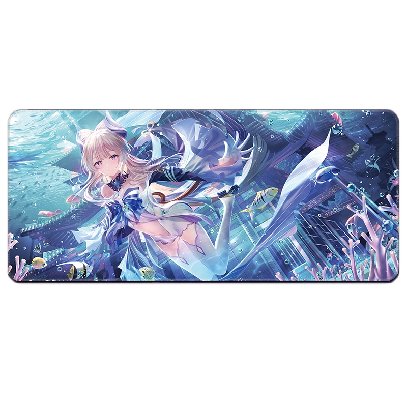 Miếng lót chuột máy tính cỡ lớn in họa tiết game Genshin Impact