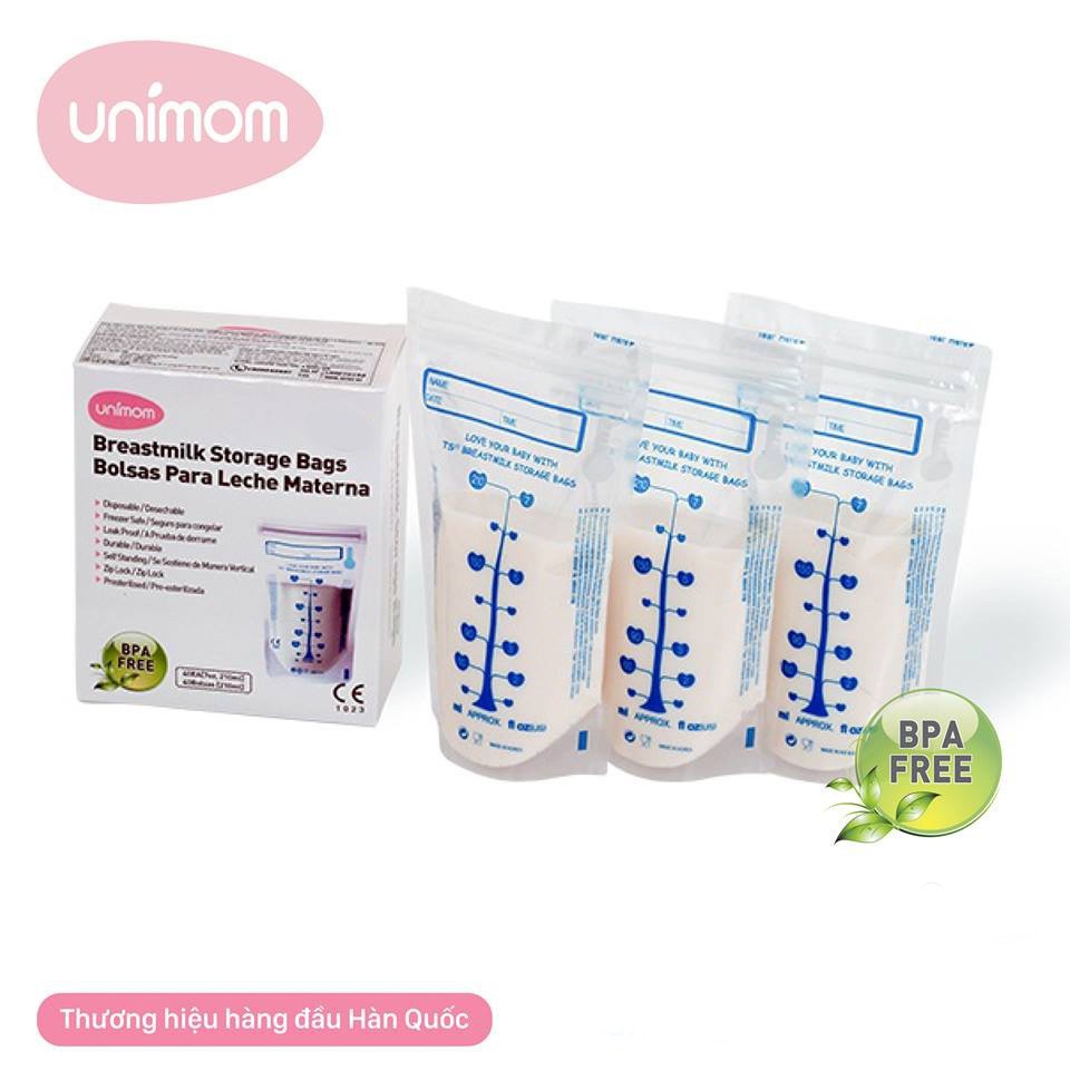 Hộp 20 Túi Trữ Sữa Unimom - Hàn Quốc