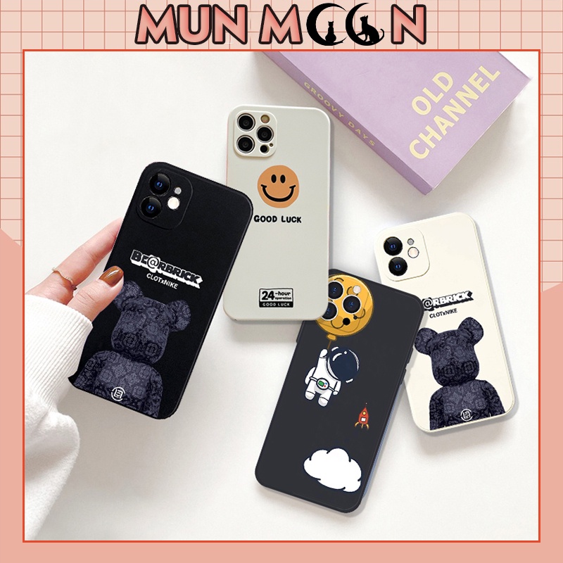 Ốp lưng iphone cạnh vuông hình viền HÌNH CỰC CUTE 6/6plus/6s/6splus/7/7plus/8/8plus/x/xr/xs/11/12/13/pro/max/plus/promax