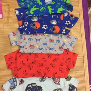 5 bộ carter cho bé 5-7kg