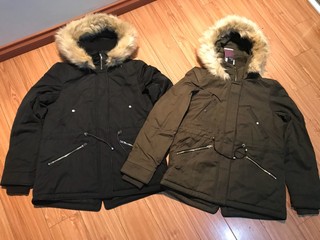 Áo parka raza
