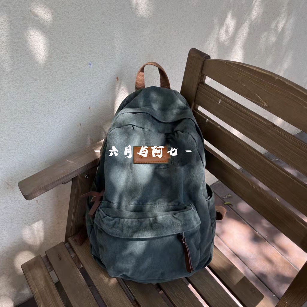 Ba Lô Vải Đi Học Phong Cách Mỹ Cho Nam Và Nữ