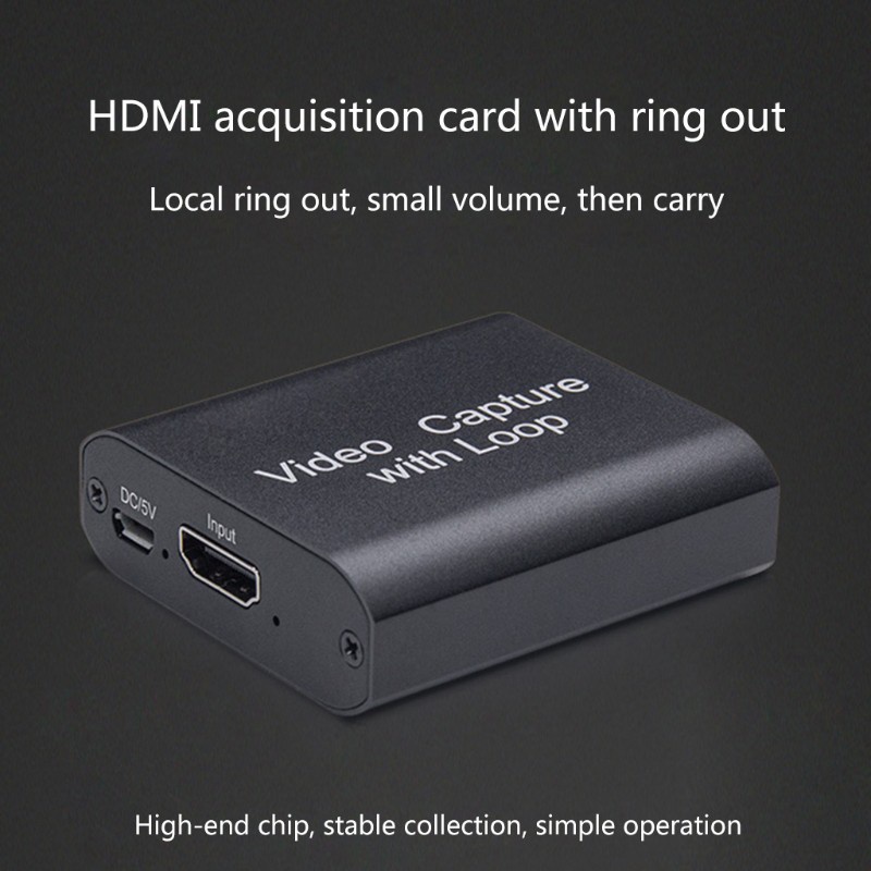 Đầu Thu Hình Ảnh Luckyx 1080P 4K HDMI Sang USB 2.0