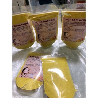 Bột cám nghệ đắp mặt 100g