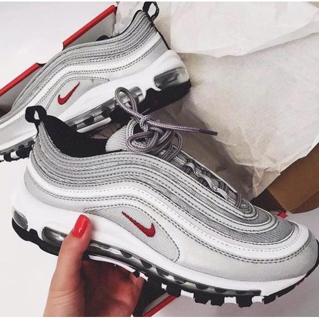 Giày NIKE AIR MaX 97 màu xám bạc [Sẵn Hàng]