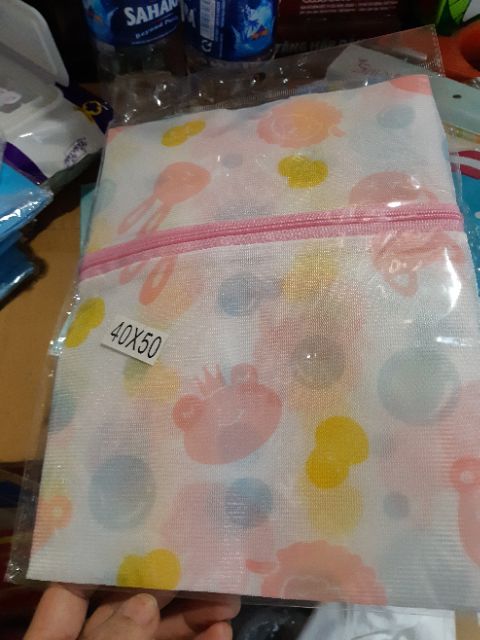Túi lưới giặt quần áo hoa văn hàng đẹp