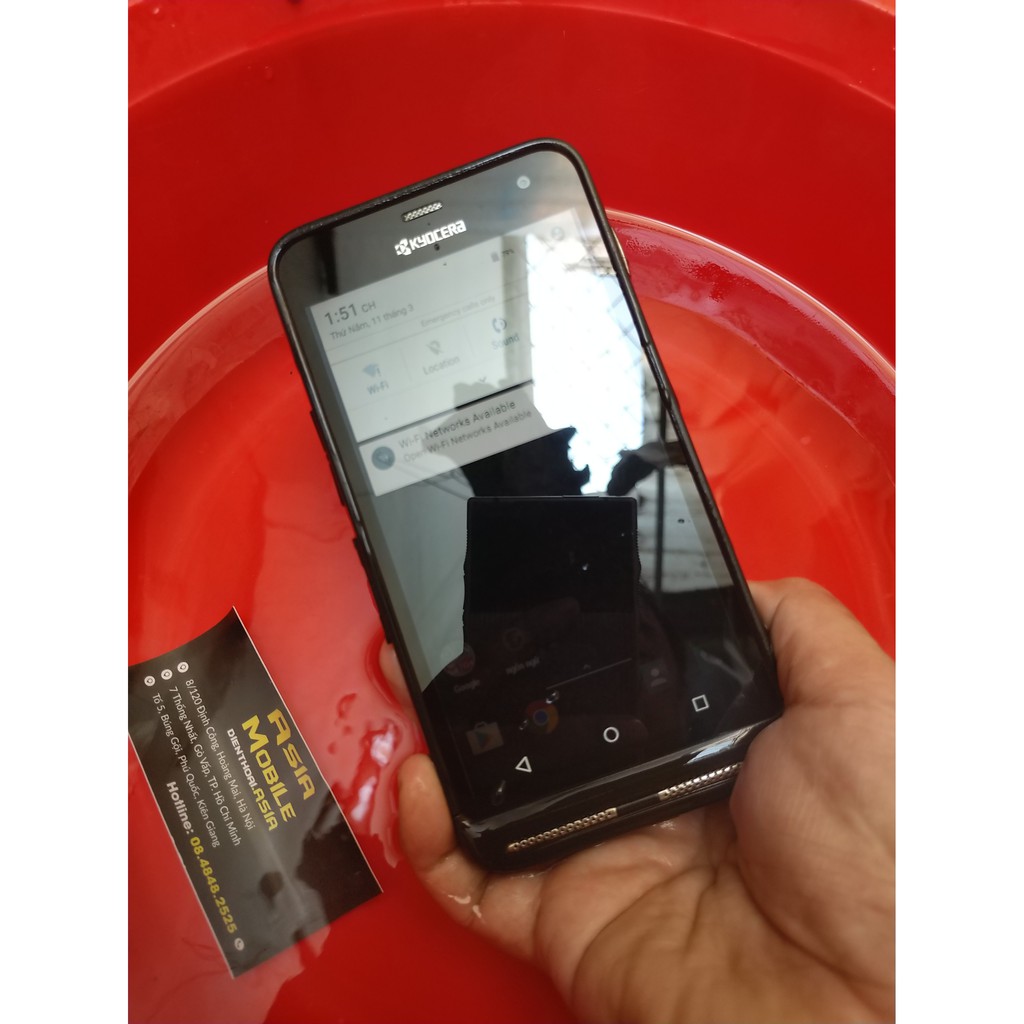 Điện thoại Nhật Kyocera XD 6790 - 1 Nano Sim / Màn hình 5.7" / Ram 2GB / Sim 3G, LTE