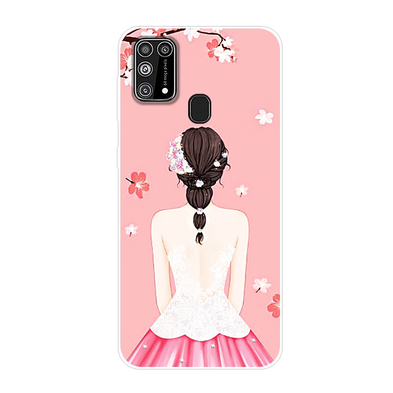 Silicone TPU Soft Case Samsung Galaxy M31 Cartoon Printed Anime Casing For SamsungM31 M 31Back Cover