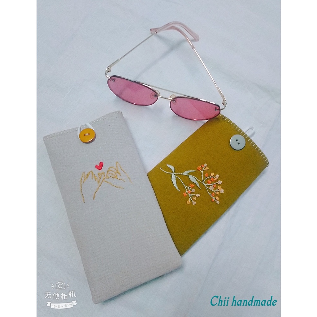 TÚI ĐỰNG KÍNH MẮT HANDMADE BẰNG VẢI LINEN