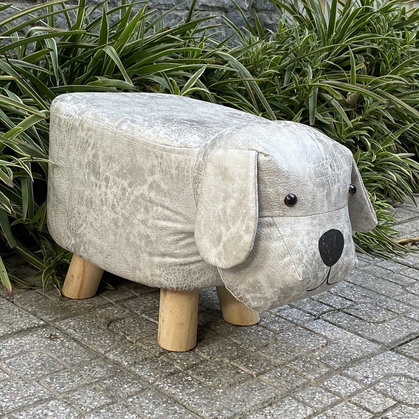 Ghế đôn sofa đệm êm hình thú bọc da, ghế đôn bọc da người lớn ngồi được, trẻ em bé nào cũng thích. AKACHAN HONPO