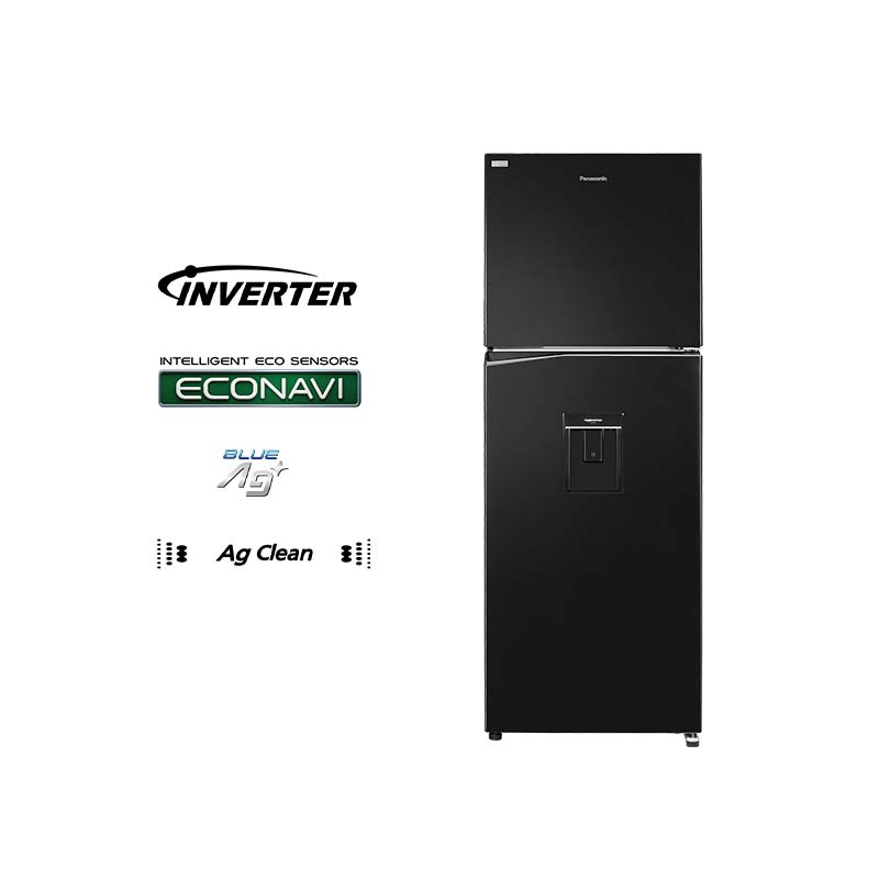 [Mã ELPANWL03 giảm 10% đơn 500K][TRẢ GÓP 0%]Tủ lạnh 2 cánh Panasonic 366 lít NR-TL381GPKV - Lấy nước ngoài