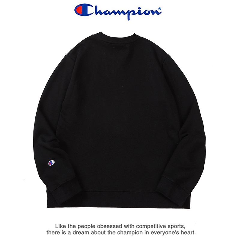 Wholesale Price CHAMPION Couples Cotton Loose Embroidery Pullover Sweatshirts Sports Long Sleeve All-match Coat Unisex | BigBuy360 - bigbuy360.vn