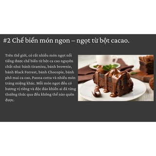 Ca Cao nguyên chất Đak Lak 500gr