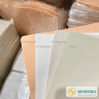 5 miếng Da giả tập phun xăm, Da học phun xăm, da trơn, da hồng silicon