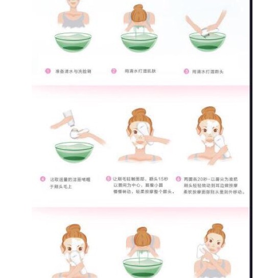 MÁY MASSAGE RỬA MẶT 3IN1