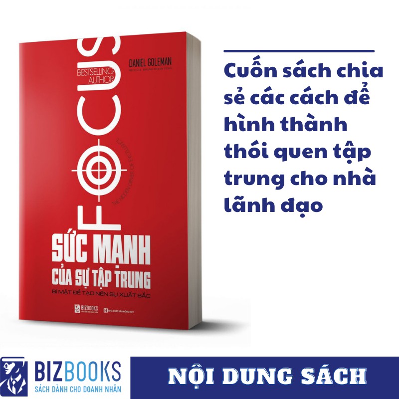 Sách - BIZBOOKS - Sức Mạnh Của Sự Tập Trung - 1 BEST SELLER | BigBuy360 - bigbuy360.vn