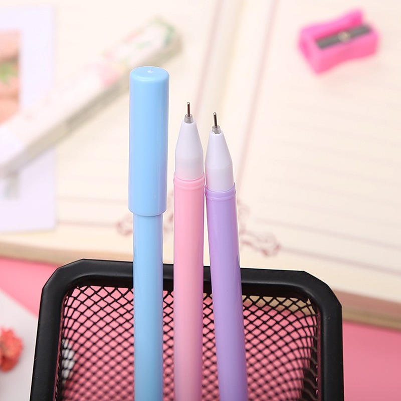 1 cái bánh sáng tạo bút trung tính sinh nhật đáng yêu bút nước phim hoạt hình nghiên cứu văn phòng phẩm đồ dùng văn phòng bút ký