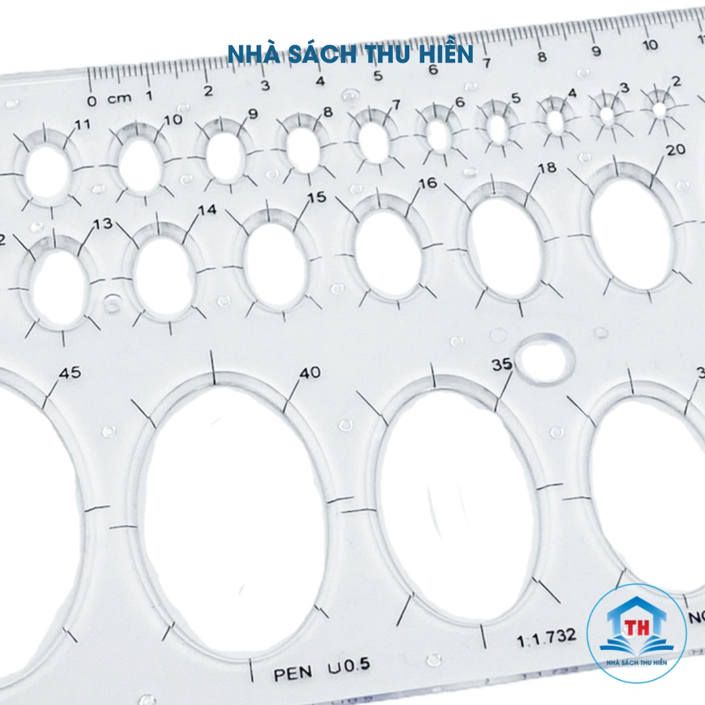 Thước elip - Thước vẽ kỹ thuật