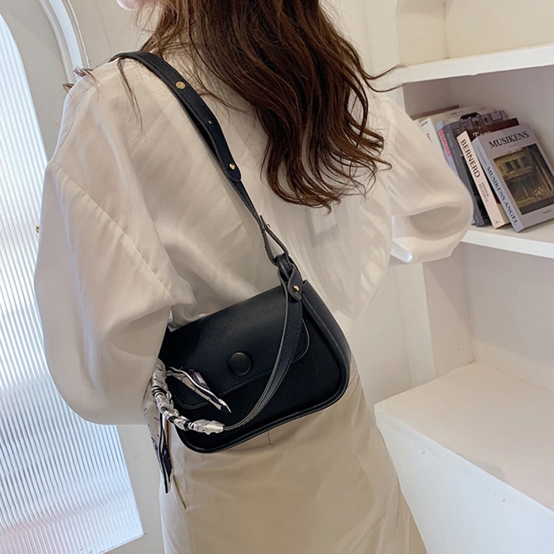 Túi xách IELGY đeo vai bằng lụa cỡ nhỏ đơn giản thời trang dành cho nữ