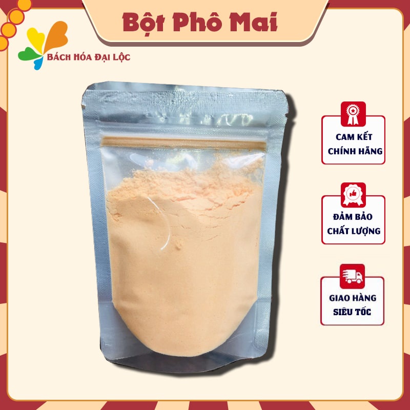 100g BỘT PHÔ MAI HÀN QUỐC - Rắc lên khoai tây chiên, gà chiên, phô mai que, nui xào bò, pizza, mì ý, topokki