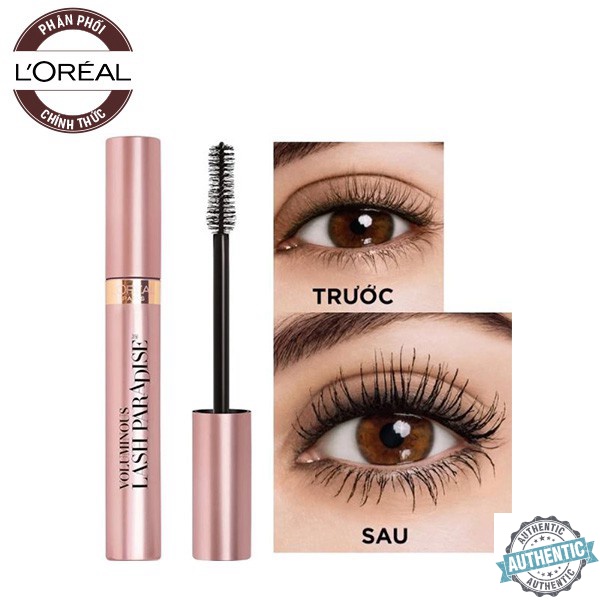 Mascara Làm Dài Và Dày Mi L'Oreal Voluminous Lash Paradise Mascara 7,6ml