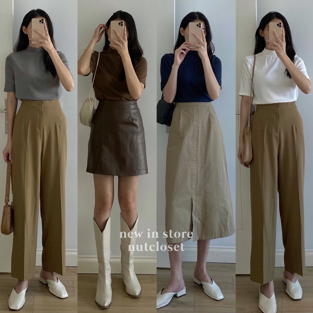 Áo thun cộc tay cổ cao_A0258