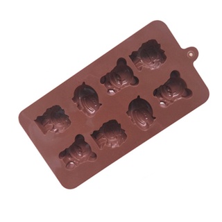 Khuôn Silicon Sư tử - Gấu