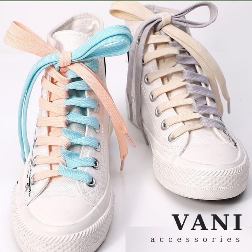 Bảng 2 - 140cm Dây Giày Thể Thao Bản Dẹp Chất Polyester - Vani Store [TAT00083]