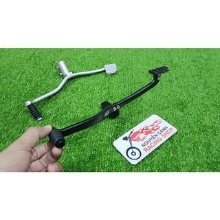 Cần số wave king drag nhôm k2 trắng đen
