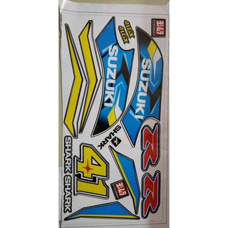 Tem dán nón bảo hiểm Suzuki