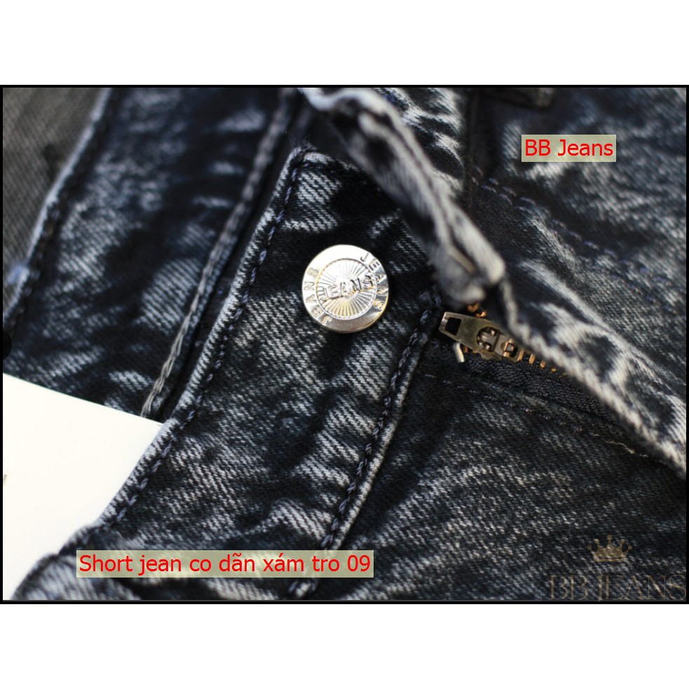 Quần Jean nam ngắn co dãn - quần short nam cao cấp MSTN09-10