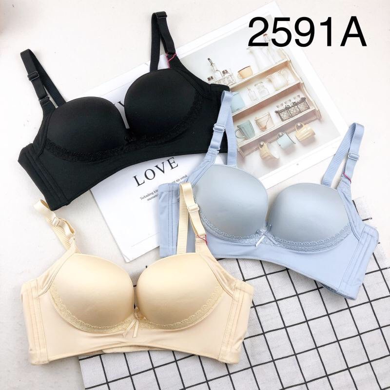 Áo lót nữ su đúc không gọng mút dày nâng ngực (Size 36)
