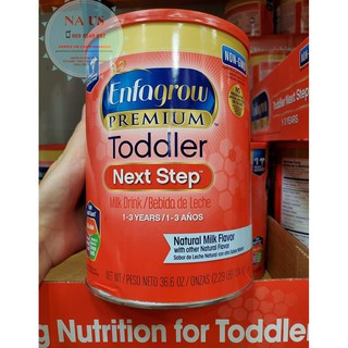 (11/2021) Sữa Bột ENFAGROW Premium số 3 nắp đỏ 1.04kg Mỹ