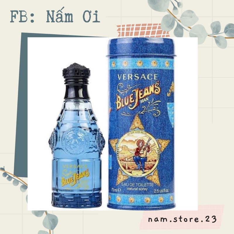 Nước hoa Versace Blue Jeans 75ml