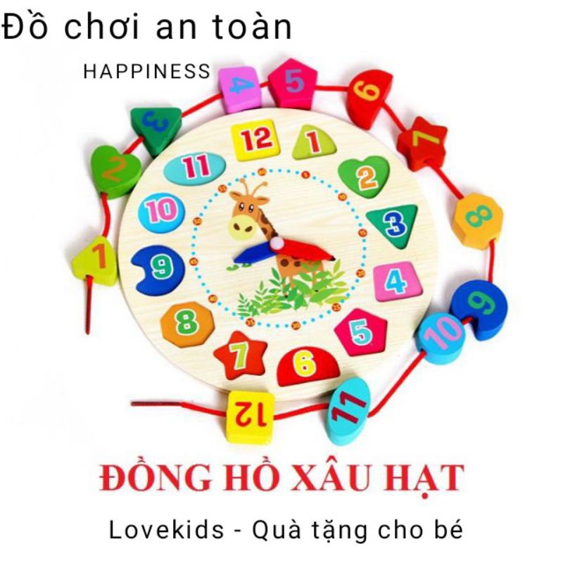 Đồng hồ luồn dây xâu hạt thông minh cho bé!