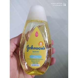 Sữa tắm gội Johnson's baby top-to-toe 100ml