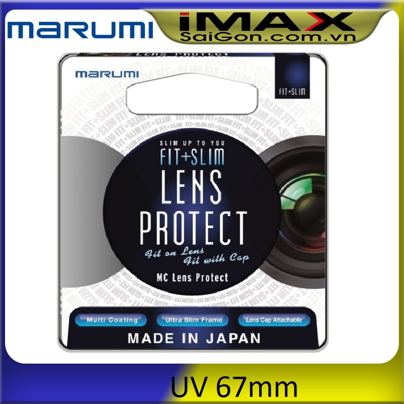 MARUMI FIT AND SLIM MC LENS PROTECT UV 67MM ( Chính hãng Hoằng Quân)