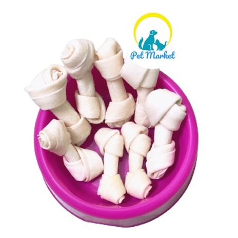 Xương gặm da bò cho chó gặm sạch răng