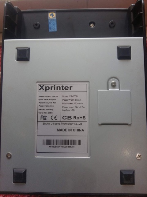 Máy in tem nhãn vận chuyển, decal nhiệt trà sữa , shop quần áo , tạp hoá. Máy in Xprinter Xp-350b | BigBuy360 - bigbuy360.vn