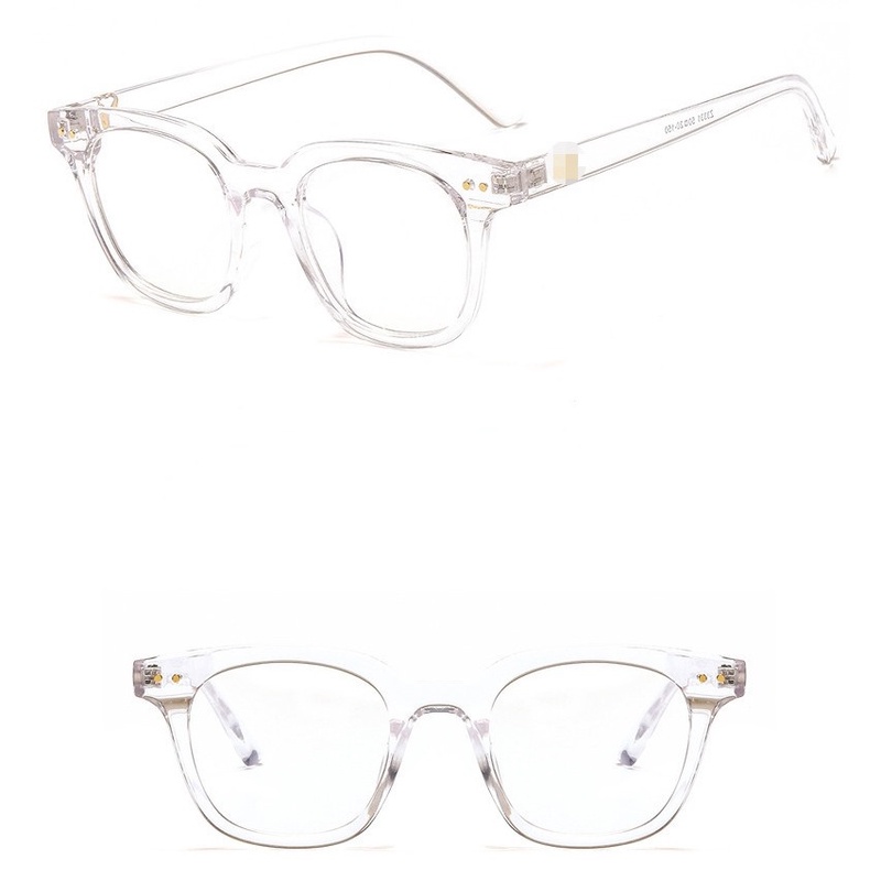 Mắt kính gọng vuông chống ánh sáng xanh phong cách thời trang cho nam nữ