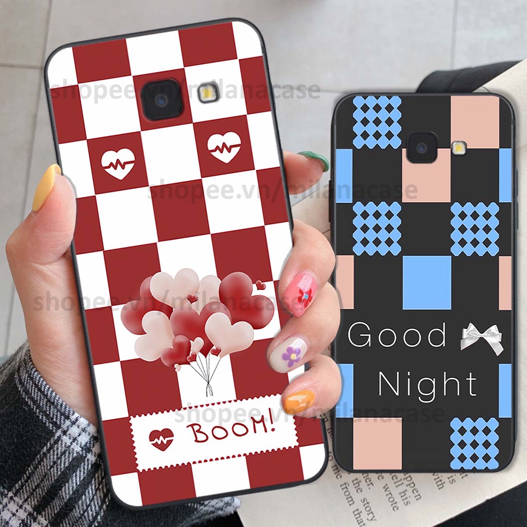 Ốp Samsung J4 Plus / J4 Core / J4+ caro họa tiết nhiều màu sắc siêu đẹp thời trang cá tính