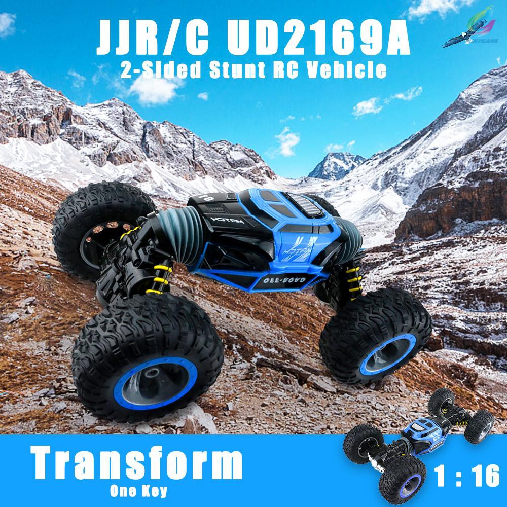 RC ROCK CRAWLER RC Bộ Xe Địa Hình Điều Khiển Từ Xa Jjr / C Ud2169A 2.4g 1: 16 4wd Kèm Phụ Kiện