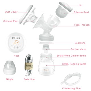 Máy hút sữa điện đôi Cmbear