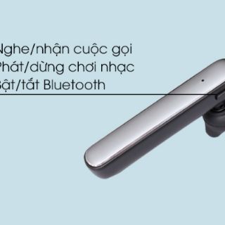 Tai nghe Bluetooth Mozard R558A Xám Đen