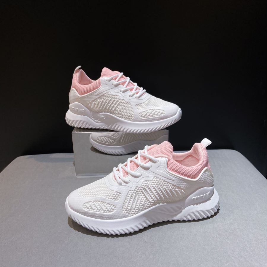 Giày Nữ, Giày Thể Thao Sneaker Nữ G03 Màu Trắng Da Cao Cấp Đẹp Phong Cách Hàn Quốc Thời Trang Giá Rẻ A1