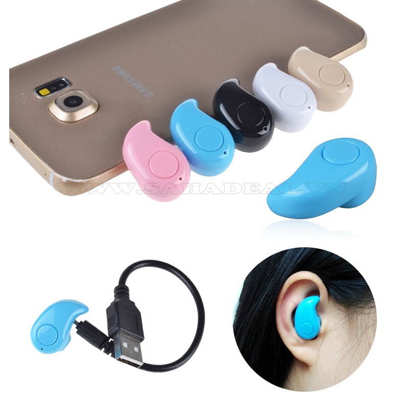 Tai Nghe Bluetooth Mini S530 (2018) Thiết Kế Giọt Nước