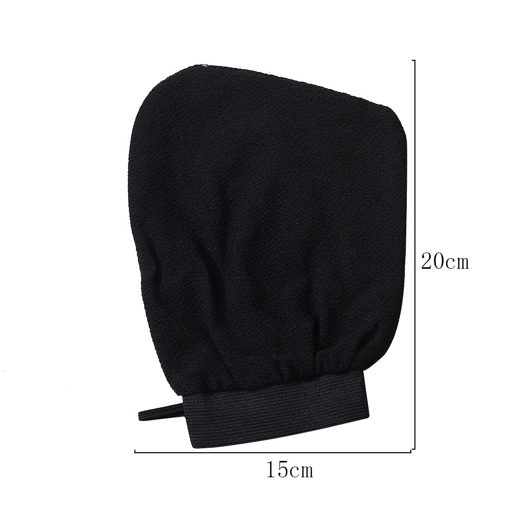 Set 2 Găng tay đi tắm Một Lớp Bằng Xơ Mướp Tiện Dụng