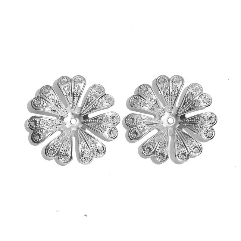 [Nguyên liệu làm trâm] 1 phiến hoa 7 cành 39mm