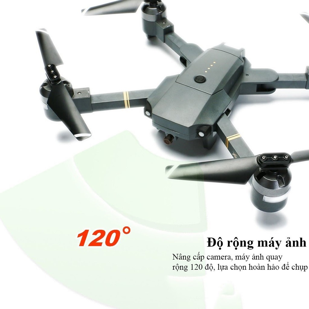 Flycam mini giá rẻ, Máy bay điều khiển từ xa XT-1 kết nối Wifi quay phim chụp ảnh HD 720P - BẢO HÀNH UY TÍN